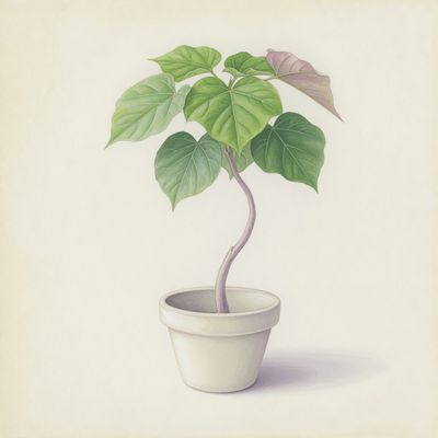 フィカス・ウンベラータのイラスト