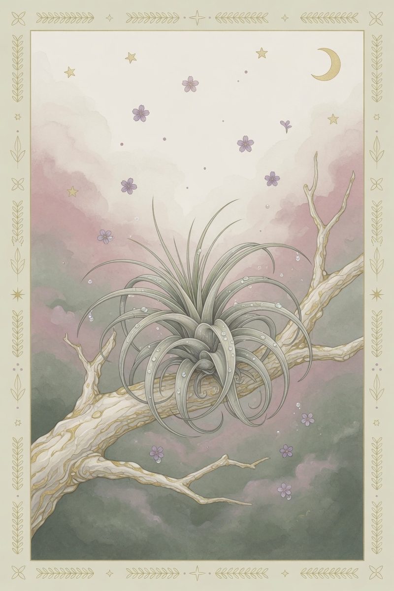 チランジアのイラスト